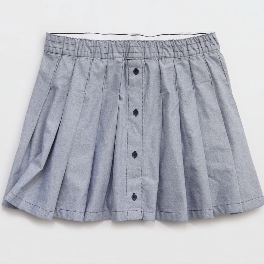 OFFLINE Royal Navy By Aerie Oxford Mini Skirt size M NWT retails $60